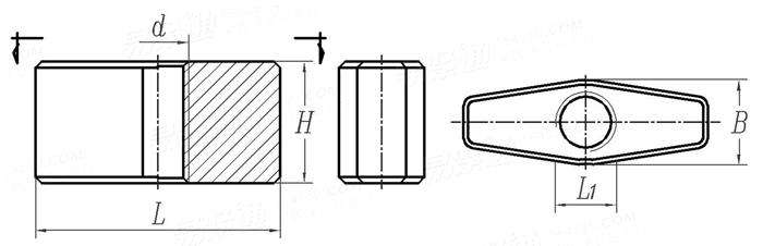 菱形螺母 GB /T 2153 - 1991