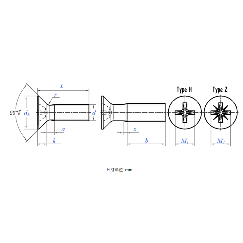 Copper Screw