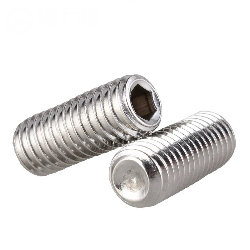 DIN916(K) Aluminum Alloy Cup Point Knurled Set Screw