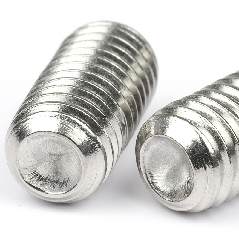 DIN916(K) Aluminum Alloy Cup Point Knurled Set Screw