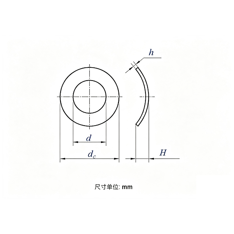 Stainless Steel Saddle Washer