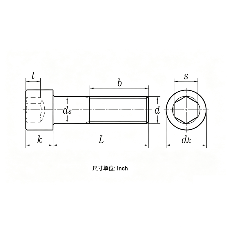 Socket Head Cap Screw [Table 1A]
