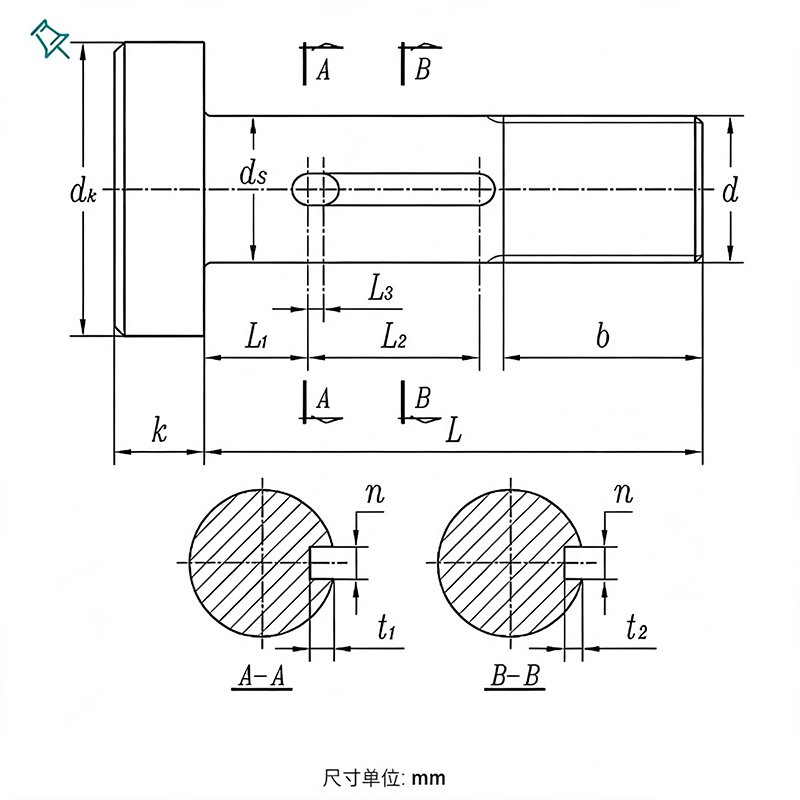 High-Strength Bolt for Steel Space Grid Bolted Ball Node