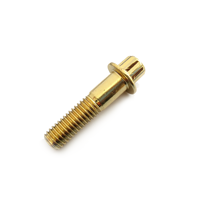 MJ Thread Titanium Alloy Twelve-Point Flange Bolt