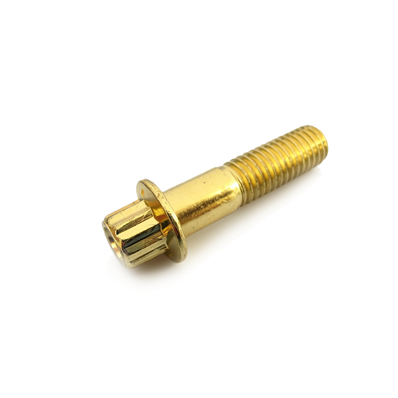 MJ Thread Titanium Alloy Twelve-Point Flange Bolt