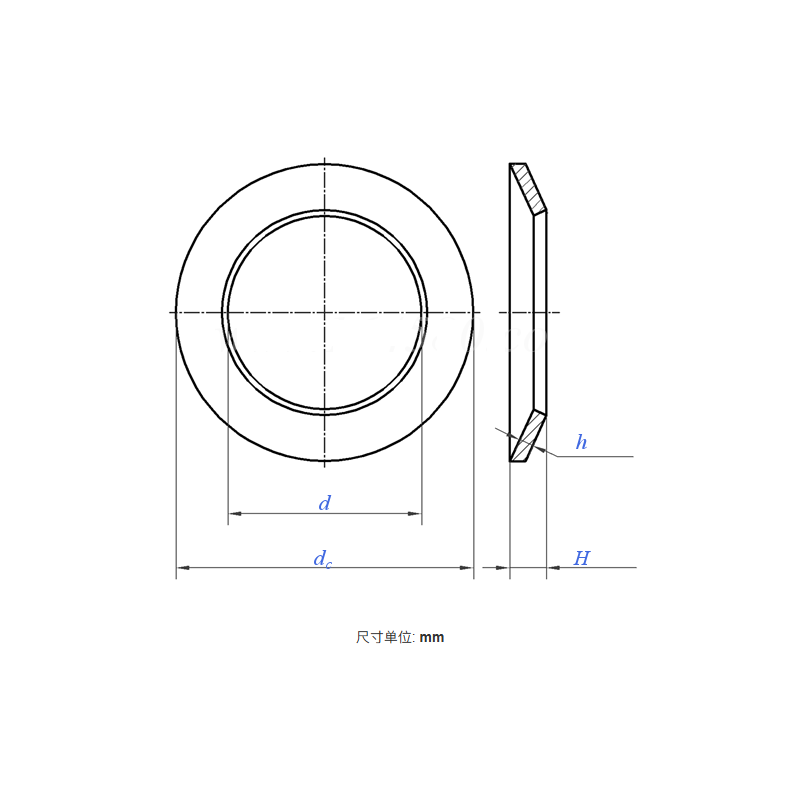 Conical Spring Washer for Bolted Connections