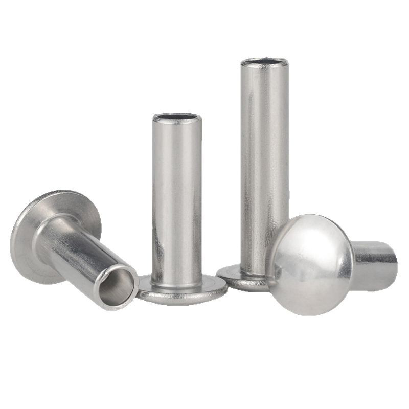 Round Flat Head Semi-Hollow Rivet