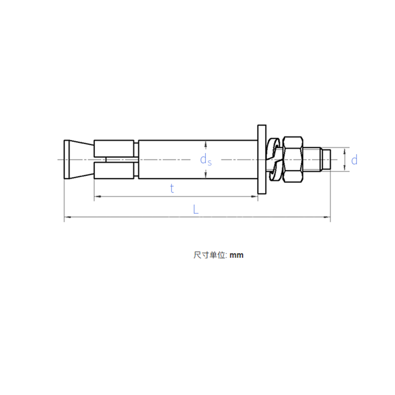 Post-Installed Undercut Anchor (M10~M30)