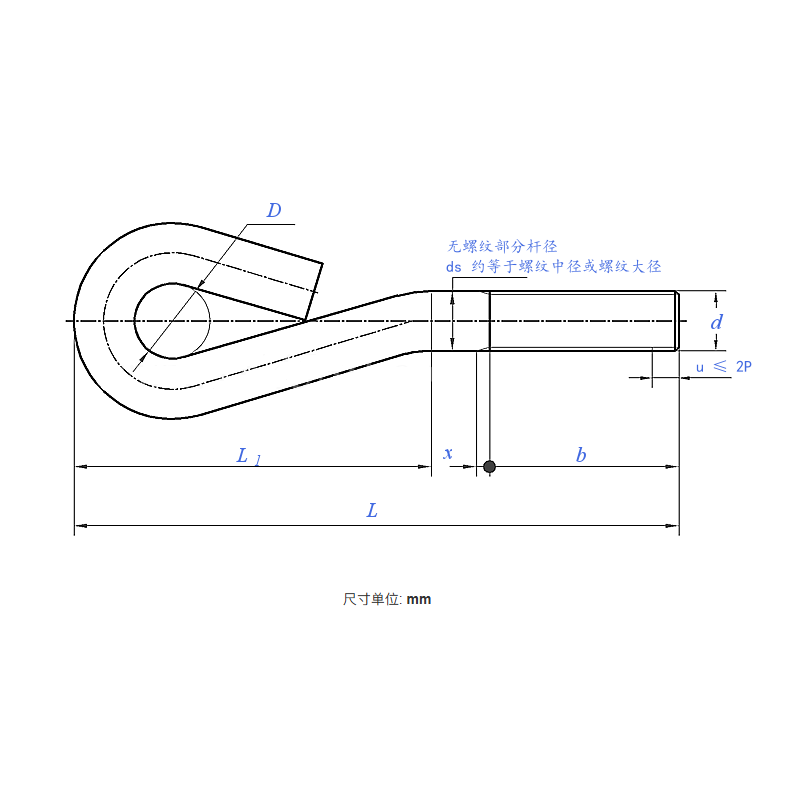 Type A Foundation Bolt