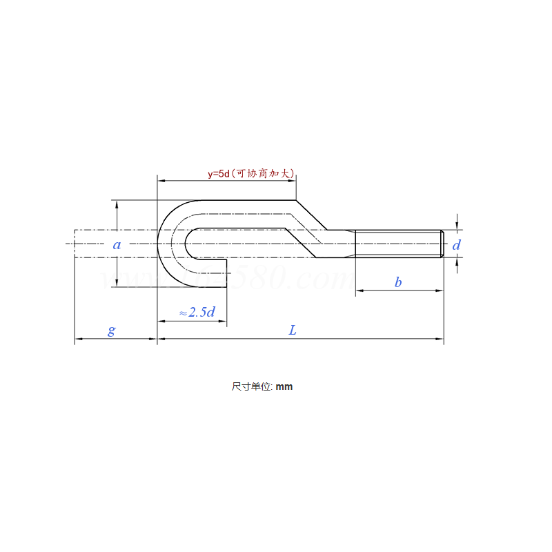 Type B Foundation Bolt