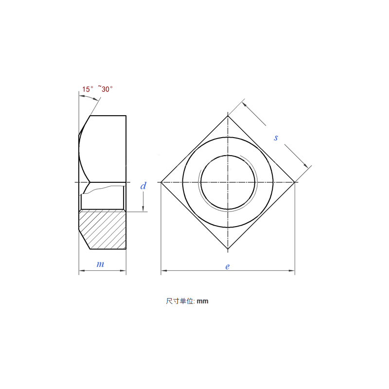 Square Nut