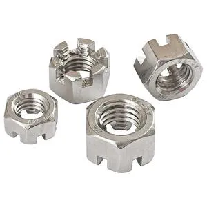 Type 1 Hexagon Slotted Nuts and Castle Nuts (Fine Thread)