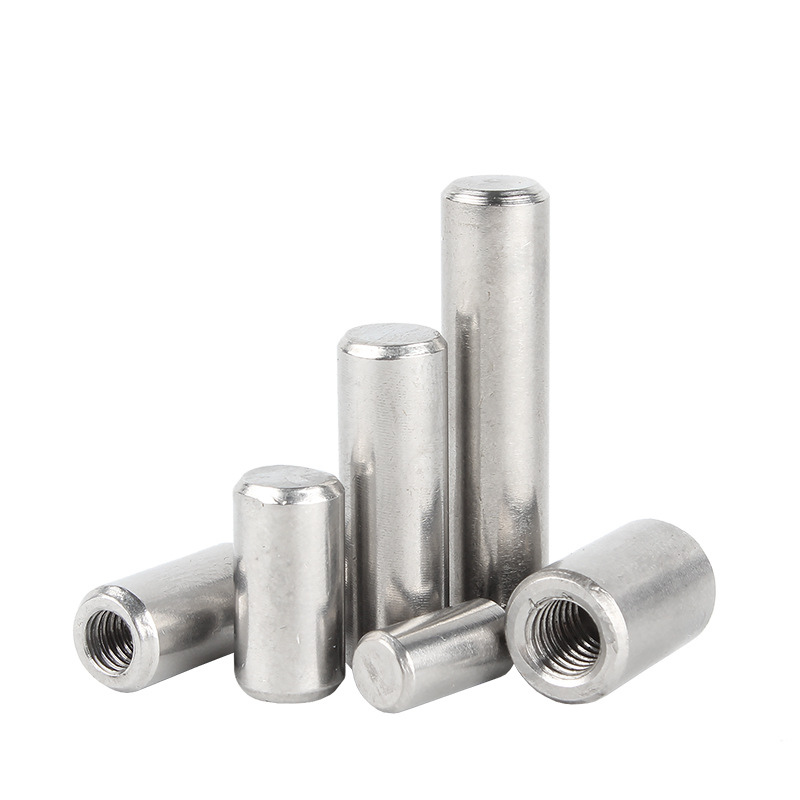 Internal Threaded Cylindrical Pin of Unhardened Steel and Austenitic Stainless Steel