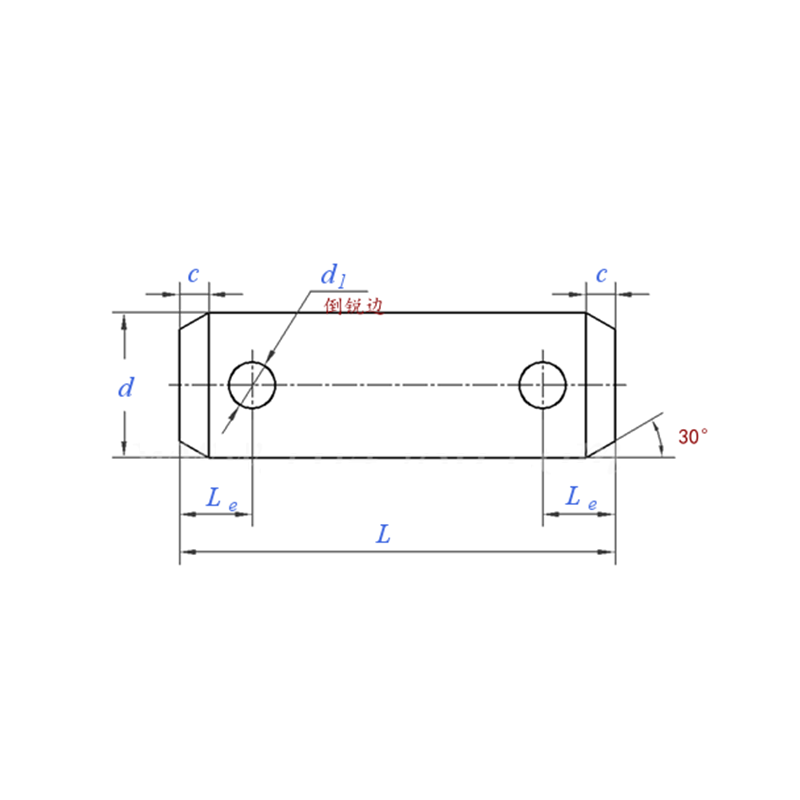 Threaded Tail Taper Pin