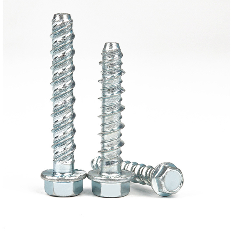 Concrete Undercut Self-Tapping Anchor, Hex Flange Head (US)