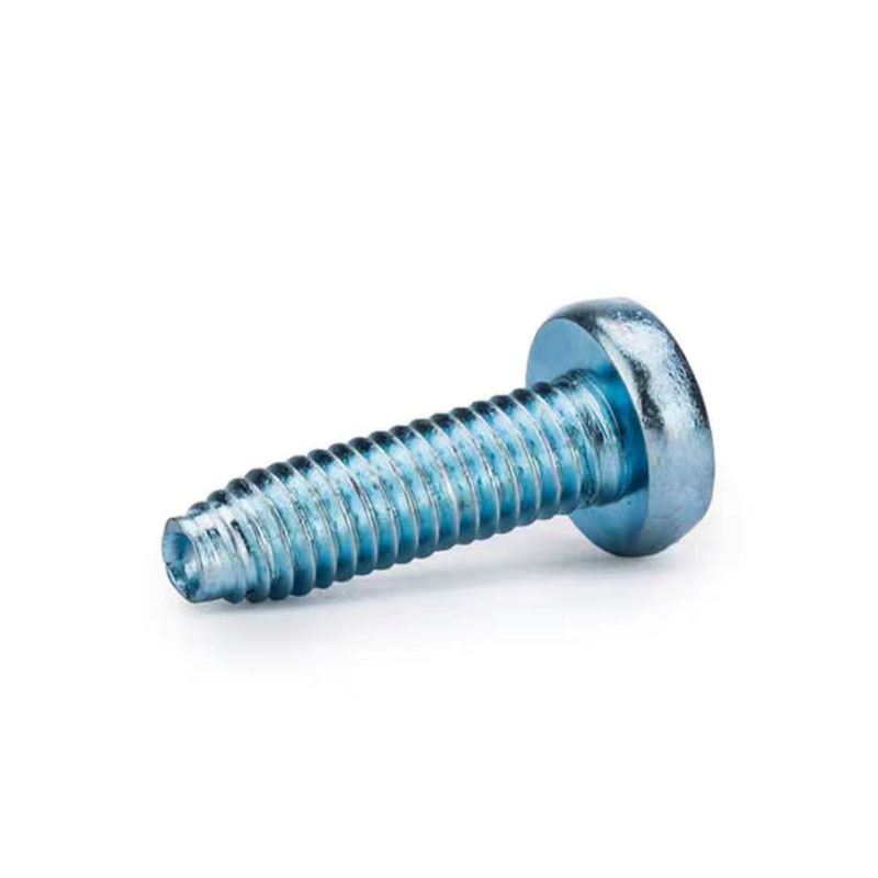Cross recessed pan head thread rolling screw
