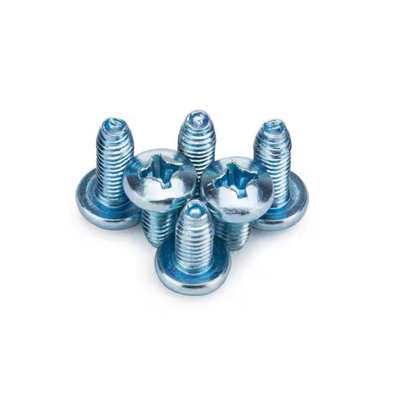 Cross recessed pan head thread rolling screw