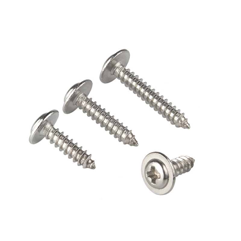 Cross Recess Pan Head Self-Tapping Screw with Washer